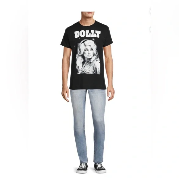 NWT Dolly Parton Men's Portrait Graphic T-Shirt from Walmart, Size 3XL - Picture 3 of 5